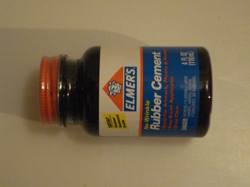 Elmer rubber cement - (2333.), elmer's