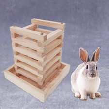 Cage d'alimentation en bois