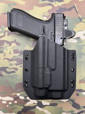 Black Kydex Light Holster for
