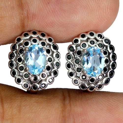 925 argent sterling boucles - 925,
