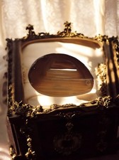  Tranche d'agate naturelle -