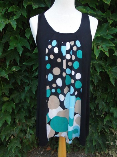 Mini robe tunique - mini, plage