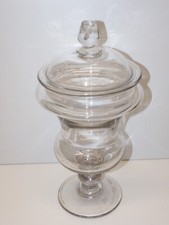 -SUPERBE POT COUVERT EN VERRE