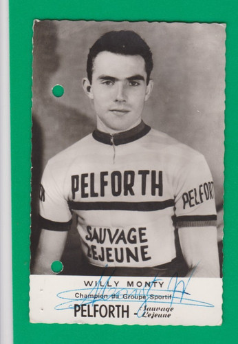 Cyclisme carte cycliste willy - cyclisme,