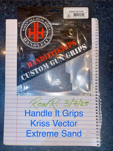 Handle grips for kriss - it,