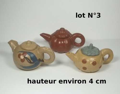 Lot théières miniature - théières,