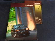catalogue range rover 1998