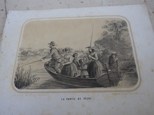 1850 gravure lithographie - lithographie, la