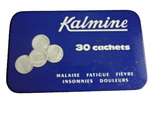 Boite metal ancienne kalmine - boite,