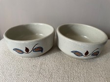 lot 2 ramequins bols grès