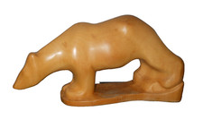 OURS POLAIRE/BOIS SCULPTE