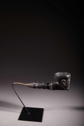 Art africain pipe - art, luba