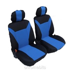 Avant Bleu Tissu Noir Siège