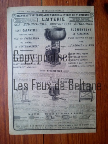Laiterie ecremeuse suedoise - laiterie,