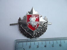 n°19 insigne russe cocarde CHAPKA casquette Biélorussie 1990 bachi képi beret
