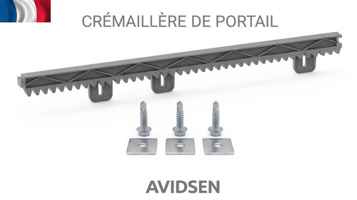 Crémaillère 50cm gauche pour