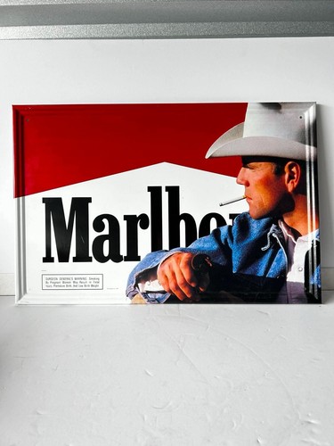 Marlboro man lighting metal - marlboro, up