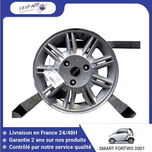 Jante aluminium smart - 🇫🇷,