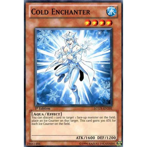 Tcg lcgx en201 c cold - yu-gi-oh,