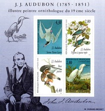 france bloc n° 18 de 1995.j.j. audubon.neuf