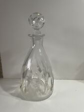 Saint Louis Carafe Avec Bouchon en cristal Taillé  Service  Bidassoa Collection
