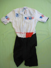 Cuissard Combinaison cycliste LOTO NATIONAL Sibille vintage cycling 80'S - XL