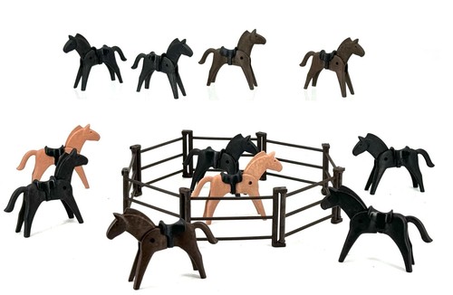 Lot chevaux playmobil - 11,