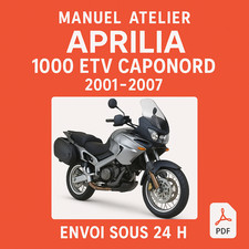 Manuel Atelier Aprilia 1000 ETV Caponord 2001-2007 Revue Technique Moto RMT CD P