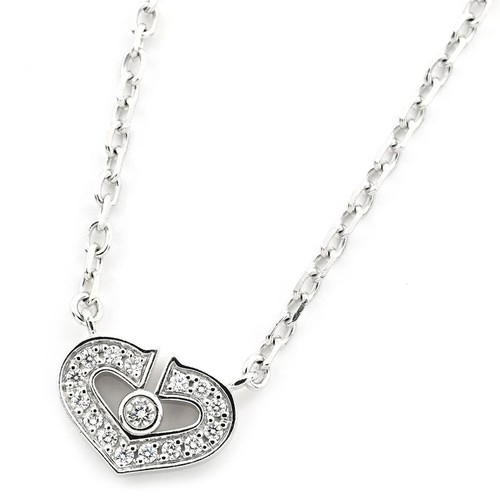 Collier cartier heart 18k wg - cartier,