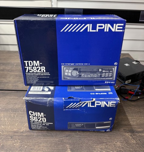 Alpine car van stereo radio - fm,