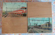 COFFRET BOIS TRAIN ELECTRIQUE GEGE HO TOULOUSE BB LE CAPITOLE ET LOCO CHANTIER