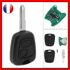 CLE VIERGE + ELECTRONIQUE + TRANSPONDEUR ID46 PEUGEOT 206 206CC à programmer 