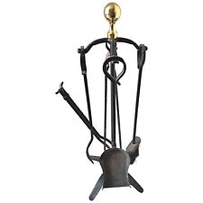 Serviteur en fer forgé haut 72 diam environ 25  cm