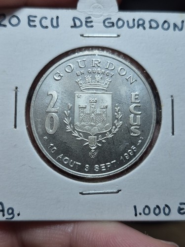 159 386 20 ecu - ecu, argent