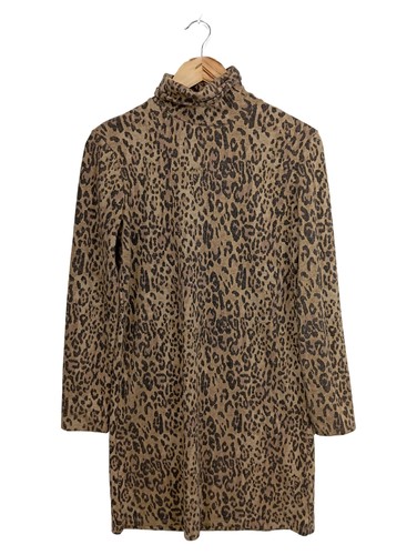 Zara robe pull - femme, marron