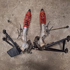 TRIANGLES TRAIN AVANT COMPLET AVEC MOYEUX ET AMORTISSEURS QUAD HYTRACK 410 S 4X2