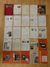 Konvolut Ancienne Brochures