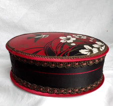 Boite à chocolats, à dragées  ancienne  début XX décor japonisant