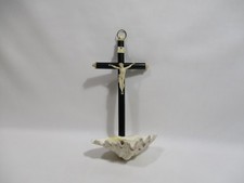 ANCIEN CRUCIFIX CROIX BENITIER