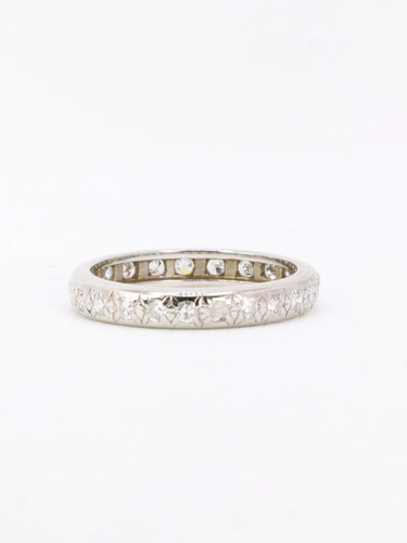 Bague alliance blanc - bague, or