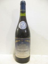  côtes du rhône domaine du gros pata cuvée impériale fût de chêne Rouge 2000