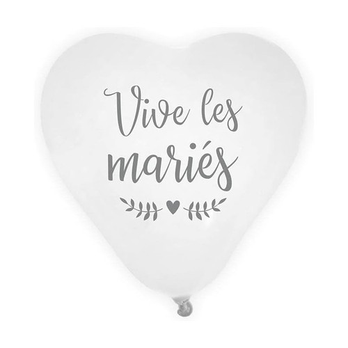 Ballons forme cœur - 8,