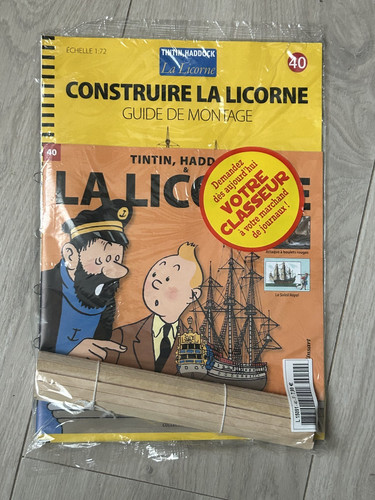 Construire licorne tintin - construire, la