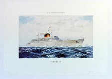 Marin marie affiche entoilée - affiche,