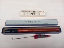 Flûte à bec ancienne en bois