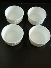 4 ramequins bords droits
