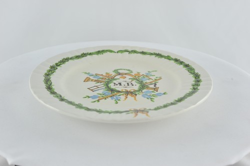 Plat franc macon porcelaine - franc,