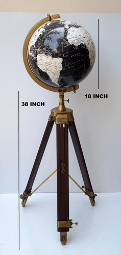 Globe atlas océanique vintage - globe,