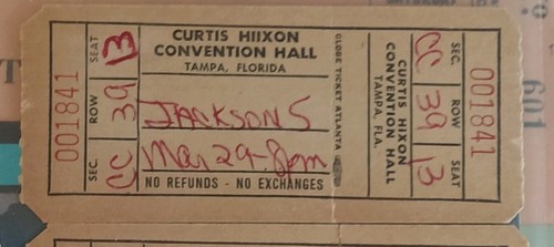 Ticket concert jackson - concert,