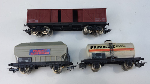 Wagons marchandises train - 3,